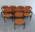 Set of eight fully restored, 1960s rosewood dining chairs by Kai Kristiansen for Schous Møbelfabrik with custom...