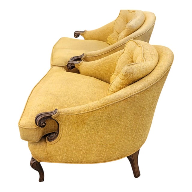 Mid 20th Century Pair of Mid-Century Modern American Club Chairs For Sale - Image 9 of 18