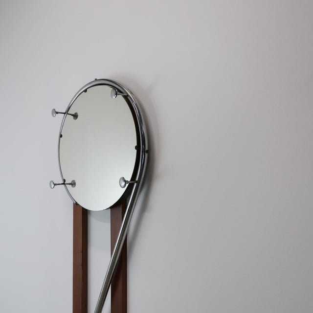 Metal Chromed Mirror Bauhaus Style. For Sale - Image 7 of 18
