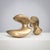 A captivating bronze sculpture by dutch artist felix van de beek, exploring the fluid boundary between abstraction and...