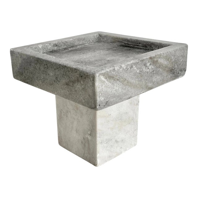 Square Marble Display Pedestal For Sale