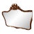 Vintage Authentic 1950s Mid Century Mirror Gold Leaf Mirror For Sale