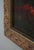 Large Gild Frame Oil Painting Forrest Landscape Signed For Sale - Image 4 of 12