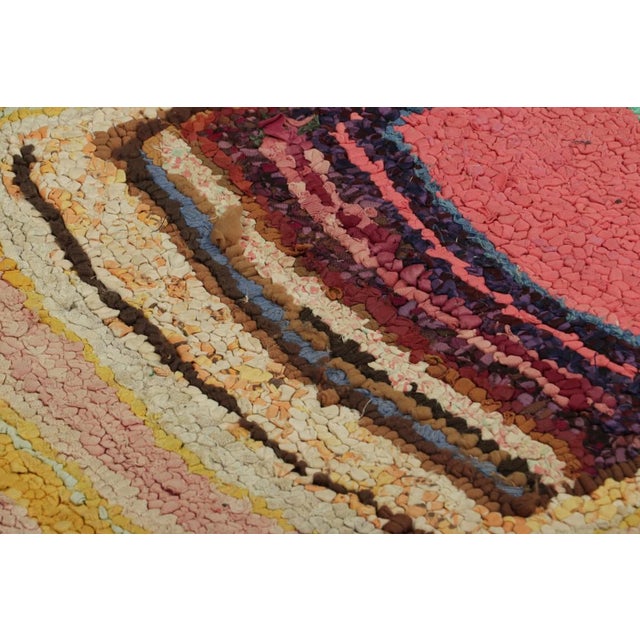 Handmade in wool and originating circa 1920-1930, this 2x4 antique rug is a rare and exciting new curation in Rug &...