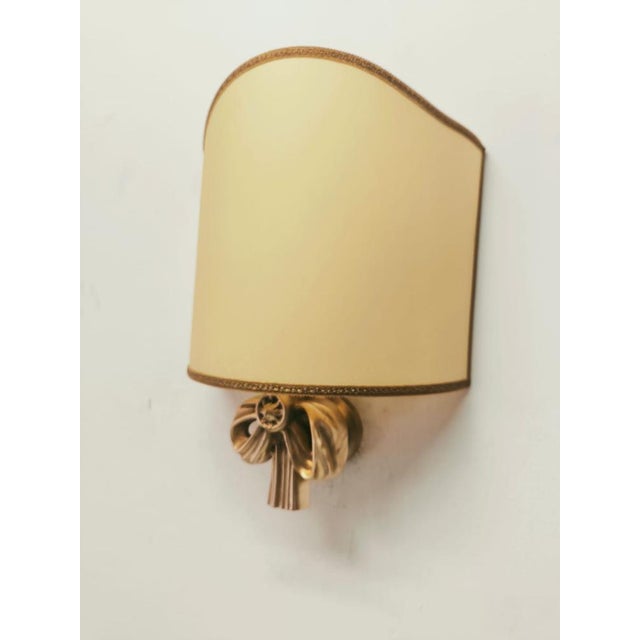 Vintage Fan with Cast Decoration, 1950s For Sale - Image 15 of 18