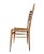 Amazing Midcentury ladder back chair with woven rope seat.