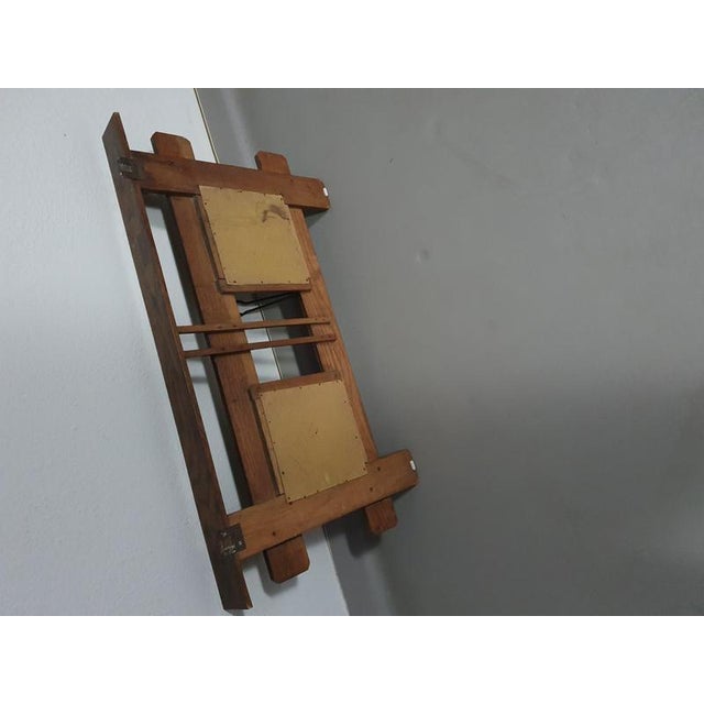 Art Nouveau Wall Coat Rack with Tiles For Sale - Image 16 of 18