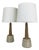 Danish Ceramic Table Lamps by Esben Klint for Le Klint and Palshus, 1960s, Set of 2 For Sale