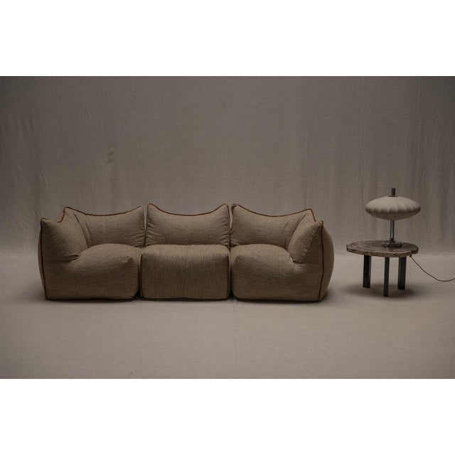 Mario Bellini Le Bambole Modular Sofa Seating by Mario Bellini for B&B, 1970s, Set of 3 For Sale - Image 4 of 18