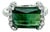Natural Tourmaline Diamond Ring 14k W Gold 4.2 TCW Certified For Sale
