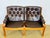 1960s Vintage Scandinavian Teak and Leather Bench, 1960 For Sale - Image 5 of 17