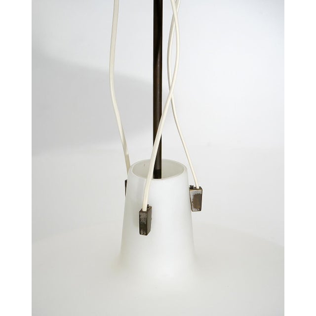Glass and Brass Pendant by Bruno Chiarini, 1950s For Sale - Image 10 of 14