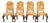 Berkey & Gay Antique Chippendale Carved Walnut Dining Chairs, Set of Four For Sale