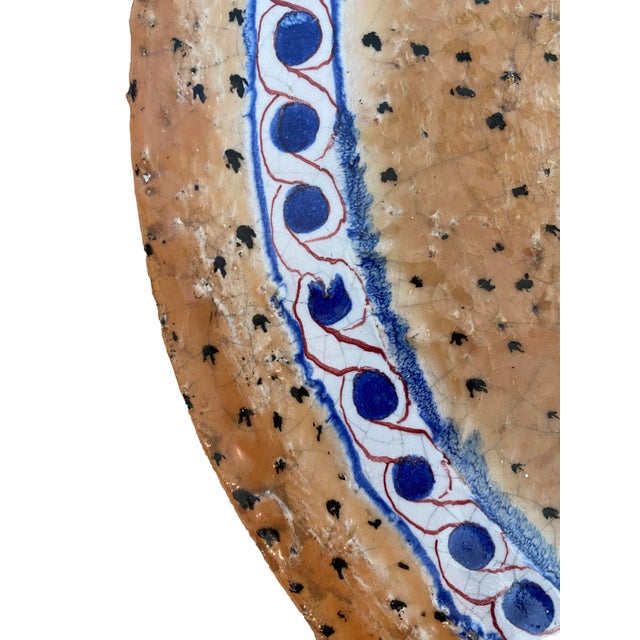 Mid 20th Century Glazed Terracotta Roman Wall Sculpture Plaque For Sale - Image 5 of 7