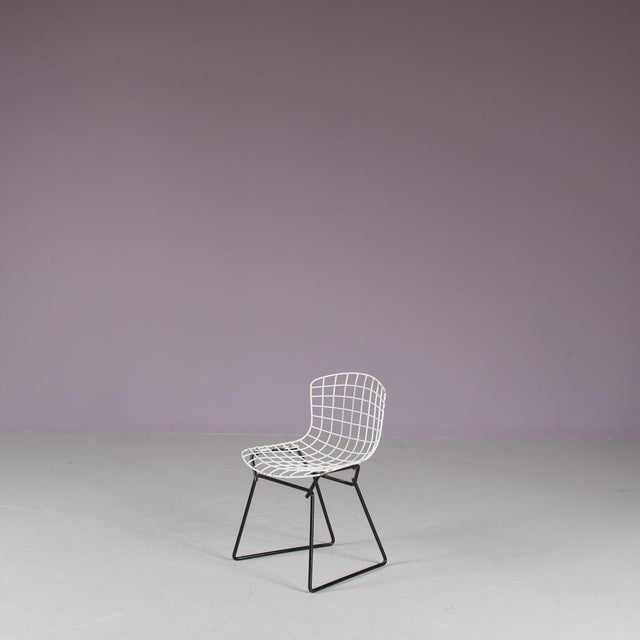 Children Chair attributed to Harry Bertoia for Knoll International, Usa, 1950s For Sale - Image 11 of 11