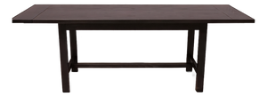 Modern Maxine Snider Black Dining Extension Table