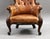 Victorian Leather Armchair, 1880s For Sale - Image 4 of 12