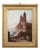 Worms Cathedral, Oil Painting on Board, 19th Century, Framed For Sale