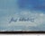 Blue 1952 Oil on Canvas Painting of Figures by Joseph Wolins For Sale - Image 8 of 9