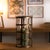 2020s Wavy Glass Candle Holder with Distressed Metal Frame 12.25"H For Sale - Image 5 of 5