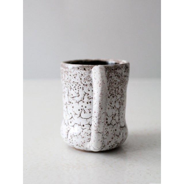 Vintage Studio Pottery Mug For Sale - Image 10 of 10