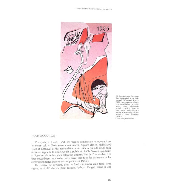 1990s "Jacques Fath" 1993 Guillaume, Valerie For Sale - Image 5 of 12