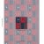 Inspired by the rich colors and tribal symbols associated with Berber rugs, Aravali Patchwork in cerise-and-ink is a woven...