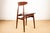 Dining Chairs in Brown Lacquered Wood and Black Leatherette from Thonet, 1960s, Set of 6 For Sale - Image 10 of 14