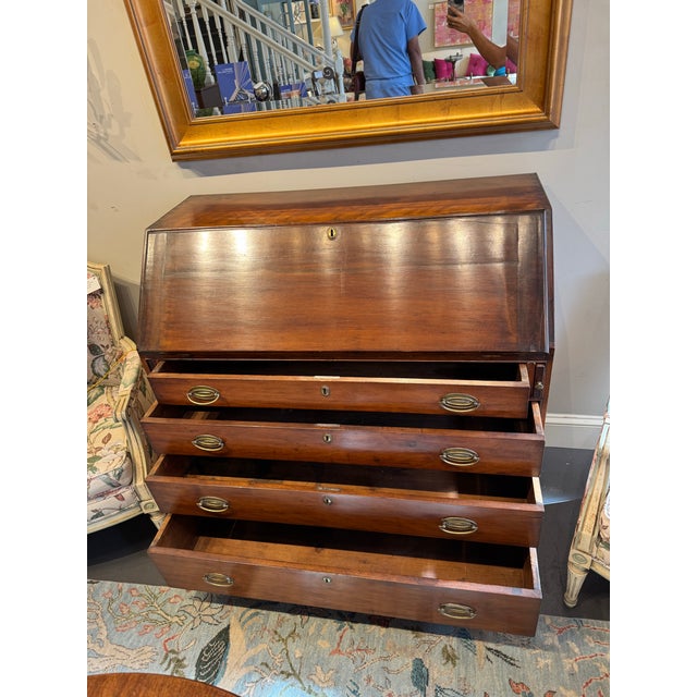 American Antique Cherrywood Desk For Sale In Boston - Image 6 of 6