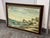 J. Clement Coastal Harbor Oil Painting, Vintage For Sale - Image 9 of 12