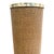 Extra Tall Mid-Century Coastal Woven Rattan Cylinder Floor Planter For Sale - Image 4 of 7