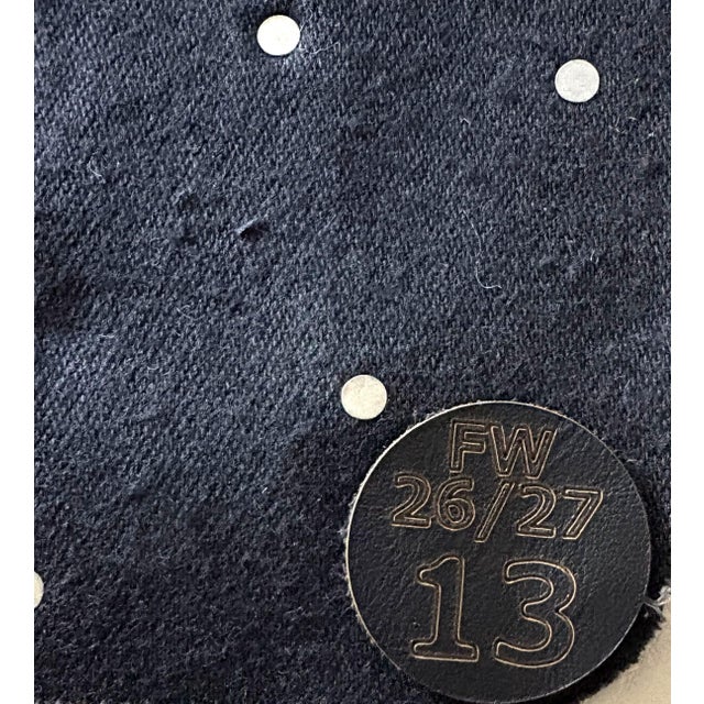 2020s Italian Studded Fabric Swatch No 13 From 2026-2027 Collection For Sale - Image 5 of 5