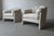 Preview Large Scale Pair of Vintage Tub Barrel Chairs For Sale - Image 4 of 11