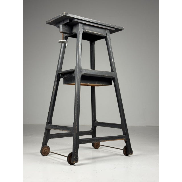 Black Column Sculpture Stand For Sale - Image 14 of 17