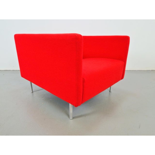 Metal Dutch Red Bottoni Lounge Chair by Marcel Wanders for Moooi, 2010s For Sale - Image 7 of 15