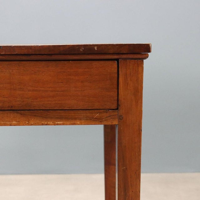 Vintage Directoire Walnut Desk For Sale - Image 5 of 10