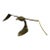 Vintage Mid-Century Modern Brass Flying Seagull Sculpture Solid Brass For Sale