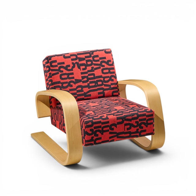 Alvar Aalto Armchair 400 Tank Mid Century Bentwood Lounge Chairs - Pair For Sale - Image 12 of 13