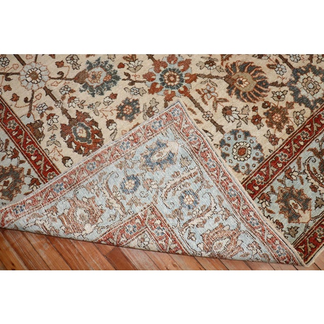 Antique Decorative Tabriz Rug Rug For Sale In New York - Image 6 of 8