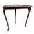 1920s 1920s Queen Anne Half‑Moon Console Table With Three Legs For Sale - Image 5 of 11