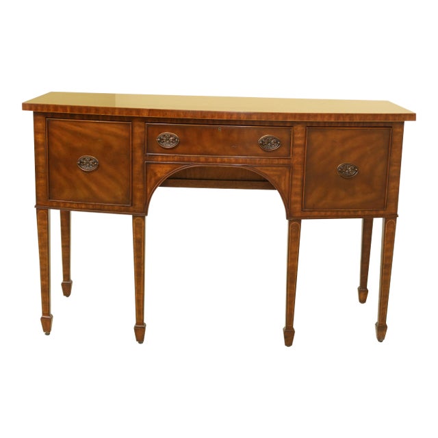Maitland Smith Federal Style 3 Drawer Sideboard For Sale