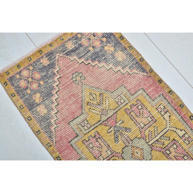 Oushak Vintage Anatolian For Sale - Image 4 of 5