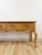Solid Pine Console Table With Inlay Top and Drawers Organic Modern Studio Craft For Sale In Tampa - Image 6 of 17