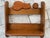 Vintage solid oak wood cat shelf to hang on the wall. Measures 17” long x 17” wide x 6” deep.