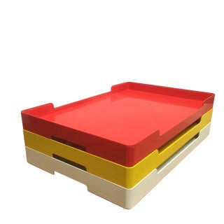 1970s Copco Stacking Tray Set For Sale