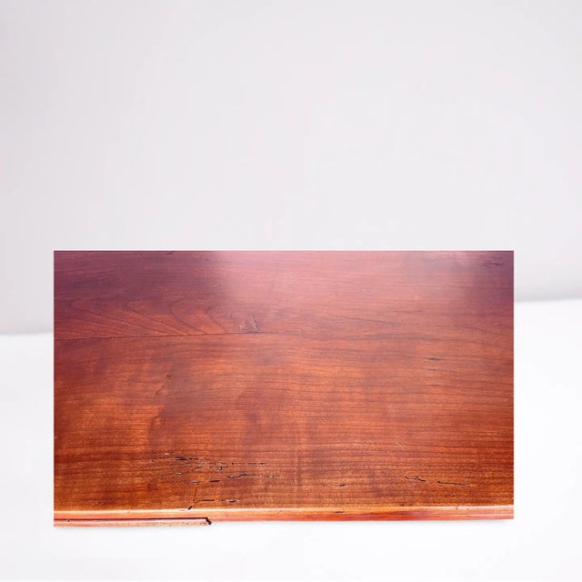 Farmhouse 19th Century French Provincial Cherry Dining Table With Leaves For Sale - Image 3 of 12