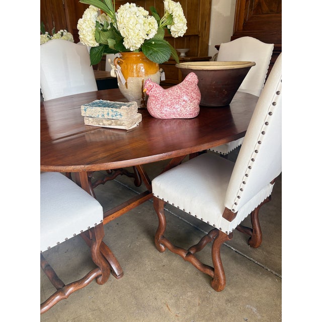 Large 19th Century French Cherry Vendange/ Wine Tasting Dining Table For Sale - Image 16 of 16