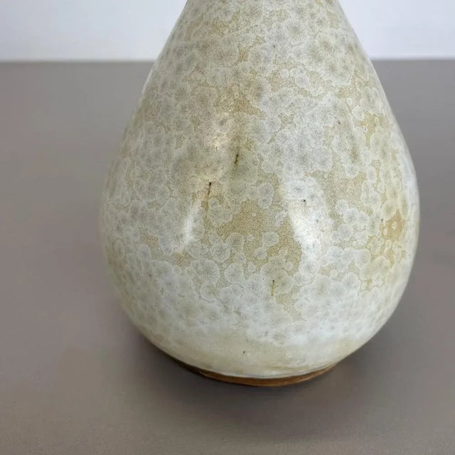 Abstract Ceramic Studio Pottery Vase from Gerhard Liebenthron, Germany, 1970s For Sale - Image 6 of 10