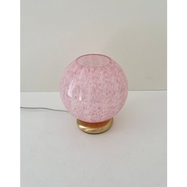 1990s Pink Tulipano 20 Table Lamp in Murano Glass from La Murrina, 1990s For Sale - Image 5 of 18