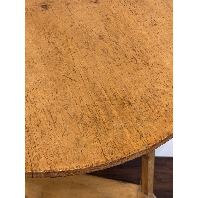 Early 19th Century 19th Century Small English Cricket Table For Sale - Image 5 of 8